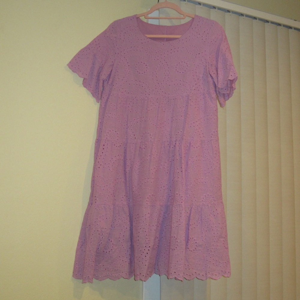 Purple dress